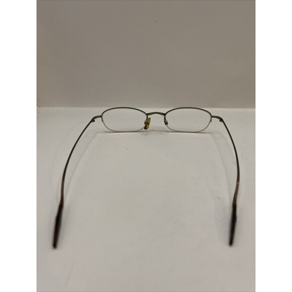 Calvin Klein Eyeglasses 5101 220 Half Rim Green/Brown Frames Only 50-19-140 - Picture 6 of 7